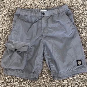 Stone Island Nylon Metal cargo swim trunks